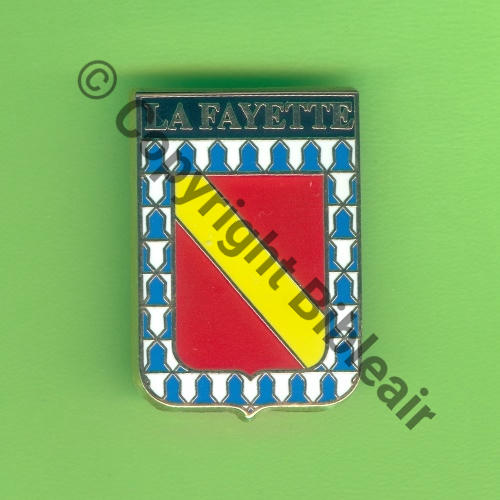 A1356 EC.2.4 LAFAYETTE LUXEUIL 32x23mm  AB.P Griffes et butees Dos irreg scintillant Src.Y.GENTY 44Eur(x6) 